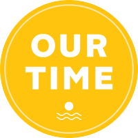 Our Time logo, Our Time contact details