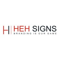 HEH Signs logo, HEH Signs contact details