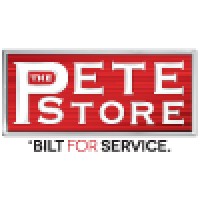 The Pete Store logo, The Pete Store contact details