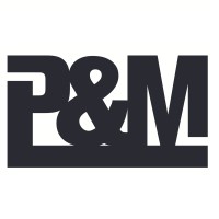 P&M Corp. logo, P&M Corp. contact details