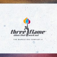 Three Flame® The Marketing Company® logo, Three Flame® The Marketing Company® contact details