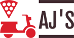 Aj's logo, Aj's contact details