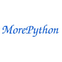 MorePython logo, MorePython contact details