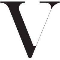 V logo, V contact details