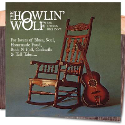 The Howlin' Wolf logo, The Howlin' Wolf contact details