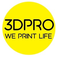 3DPRO logo, 3DPRO contact details