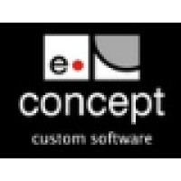 e concept logo, e concept contact details