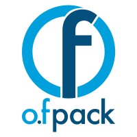 O F Packaging logo, O F Packaging contact details