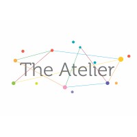 The Atelier logo, The Atelier contact details