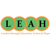 The LEAH Project logo, The LEAH Project contact details