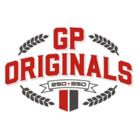 GP Originals logo, GP Originals contact details