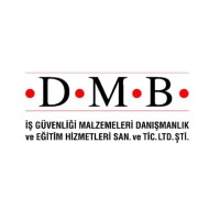 DMB İş Güvenliği Malzemeleri Danışmanlık ve Eğitim Hizmetleri San. ve Tic. Ltd. Şti. logo, DMB İş Güvenliği Malzemeleri Danışmanlık ve Eğitim Hizmetleri San. ve Tic. Ltd. Şti. contact details