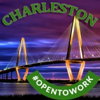 #OpenToWorkCharleston logo, #OpenToWorkCharleston contact details