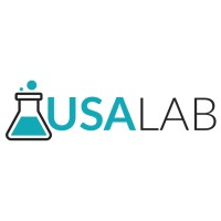 USA Lab logo, USA Lab contact details