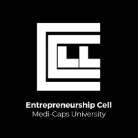 E-Cell Medi-Caps University logo, E-Cell Medi-Caps University contact details