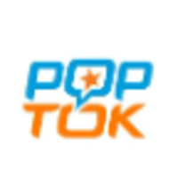 PopTok logo, PopTok contact details