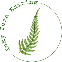 Inkyfern Editing logo, Inkyfern Editing contact details