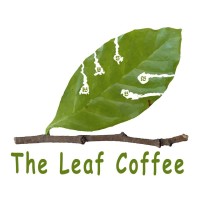 The Leaf Coffee logo, The Leaf Coffee contact details