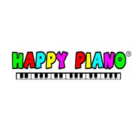 The Happy Piano logo, The Happy Piano contact details