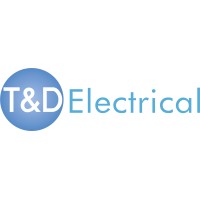 T&D Electrical logo, T&D Electrical contact details