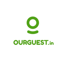 OurGuest.in logo, OurGuest.in contact details