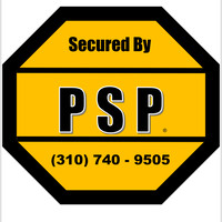 PSP Security logo, PSP Security contact details