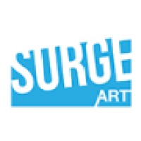 SURGE Art logo, SURGE Art contact details