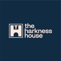 The Harkness House logo, The Harkness House contact details