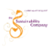 the Sustainability Company logo, the Sustainability Company contact details