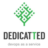 Dedicatted logo, Dedicatted contact details