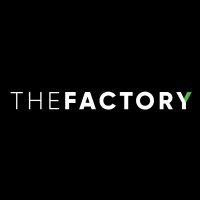 The Factory logo, The Factory contact details