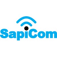 SapiCom logo, SapiCom contact details