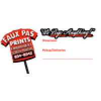 Faux Pas Prints logo, Faux Pas Prints contact details