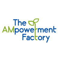 The AMpowerment Factory logo, The AMpowerment Factory contact details