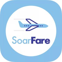 SoarFare logo, SoarFare contact details