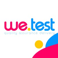 WeTest logo, WeTest contact details