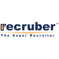 recruber logo, recruber contact details