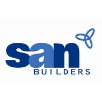 San Builders logo, San Builders contact details