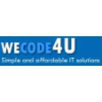 WeCode4u logo, WeCode4u contact details