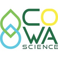 COWA Science logo, COWA Science contact details