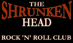 The Shrunken Head logo, The Shrunken Head contact details