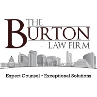 The Burton Law Firm logo, The Burton Law Firm contact details