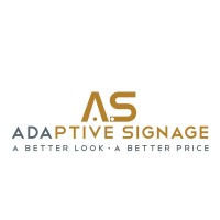 Adaptive Signage logo, Adaptive Signage contact details