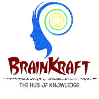 BrainKraft logo, BrainKraft contact details