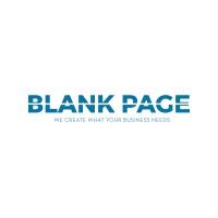 Blank Page logo, Blank Page contact details