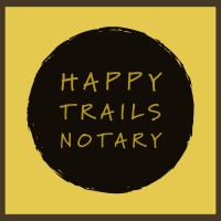 Happy Trails Notary logo, Happy Trails Notary contact details