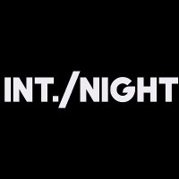 INT./NIGHT logo, INT./NIGHT contact details