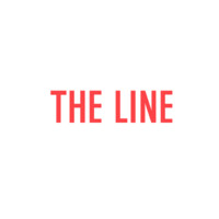 THE LINE logo, THE LINE contact details