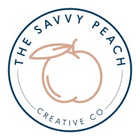 The Savvy Peach logo, The Savvy Peach contact details