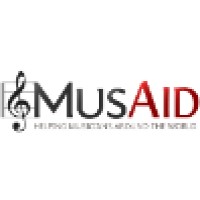 MusAid logo, MusAid contact details